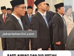 Raffi Ahmad dan Gus Miftah Resmi Di Lantik Jadi Utusan Prabowo