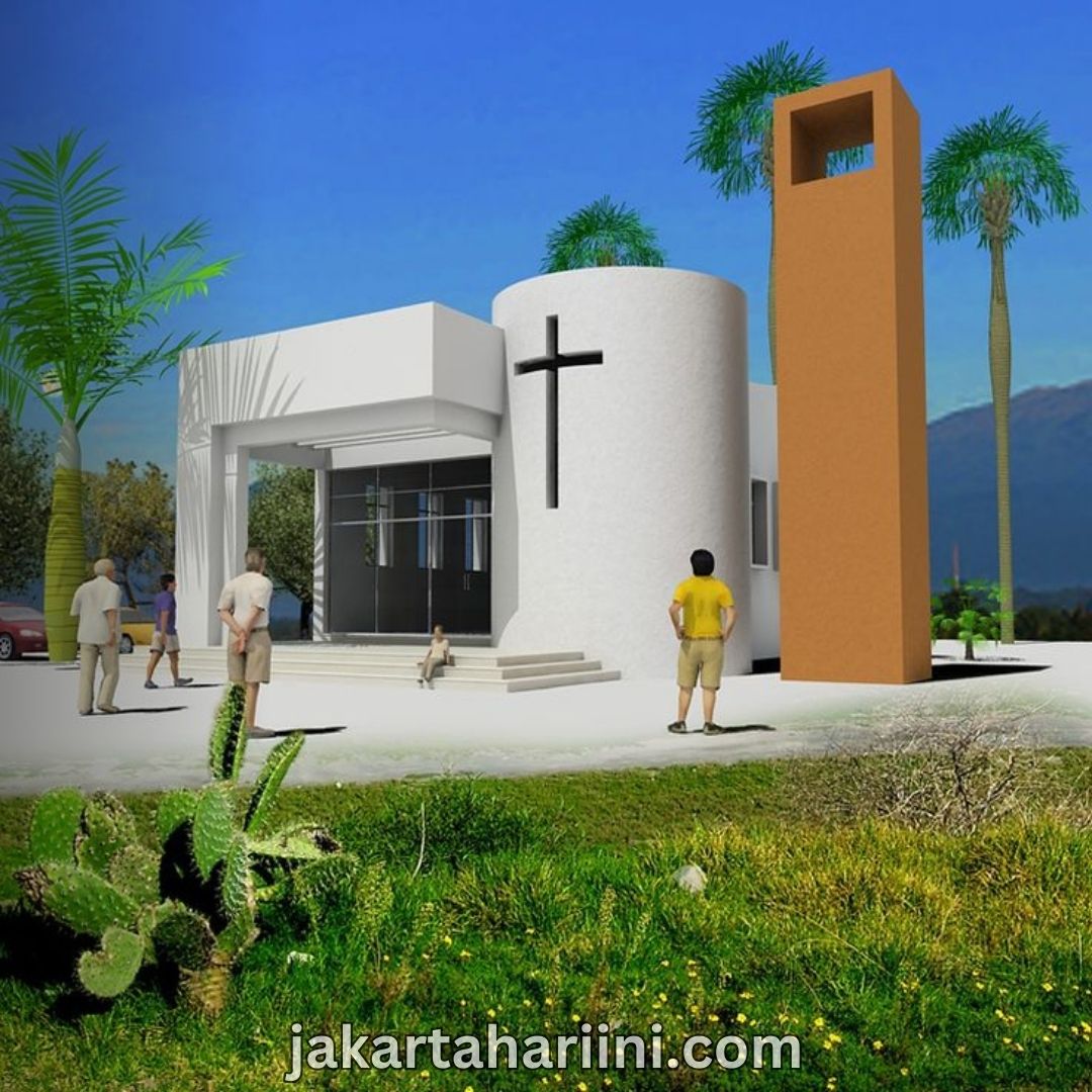 Gereja dengan Arsitektur Unik di Jakarta