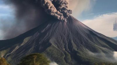 Gunung Rokatenda Naik Status Waspada