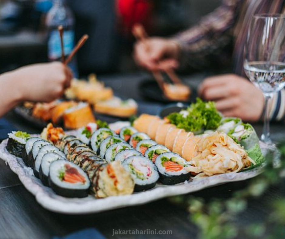 Sushi Bars Malam di Jakarta Menikmati Suasana Eksklusif