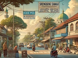 kode pos srengseng sawah jagakarsa jakarta selatan