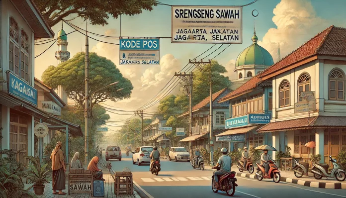 kode pos srengseng sawah jagakarsa jakarta selatan