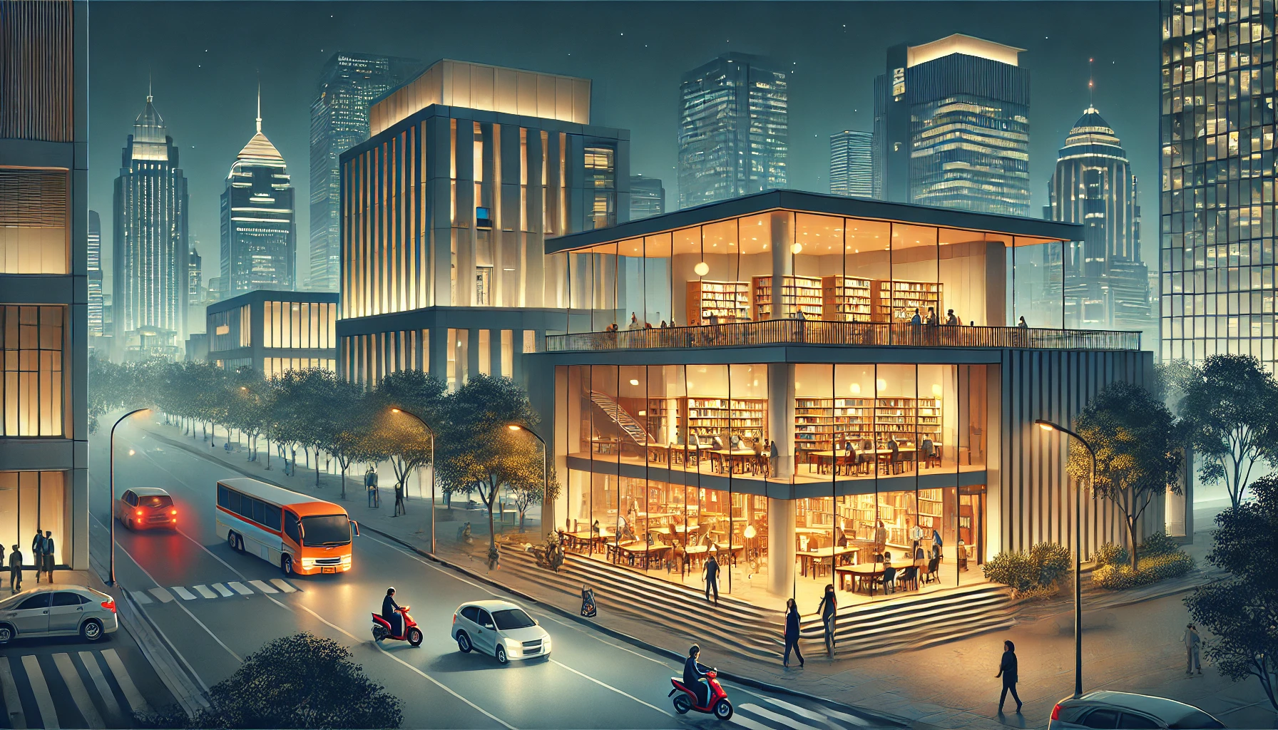 Perpustakaan Jakarta buka malam