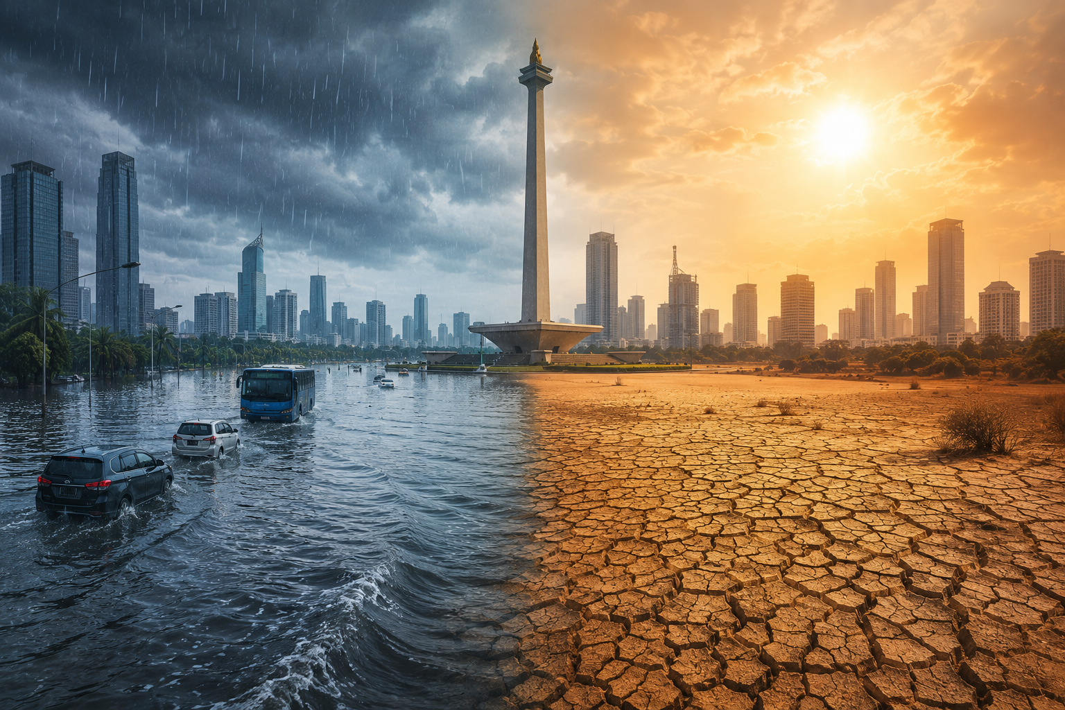 Dampak Perubahan Iklim Di Jakarta