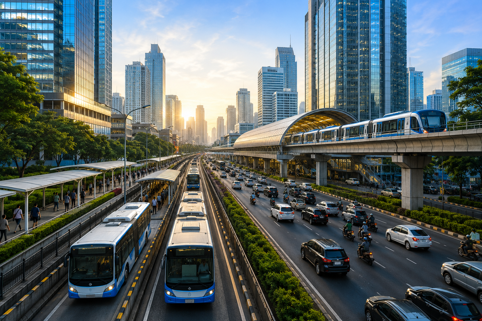 Info Transportasi Jakarta Hari Ini