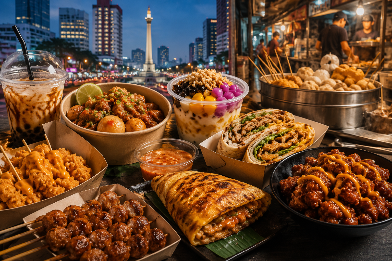 Kuliner Jakarta Viral Banyak Diburu