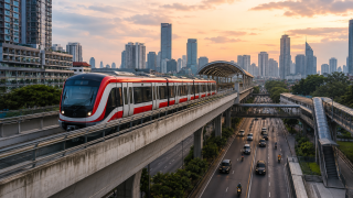 LRT Jakarta Kelapa Gading Manggarai
