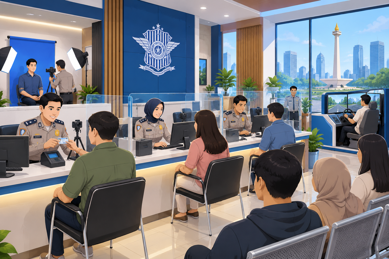 Pusat Layanan Pembuatan Sim Jakarta