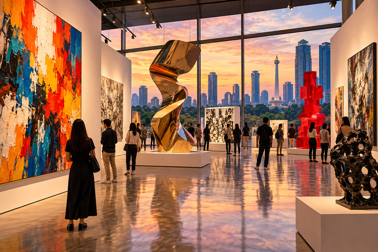 Pameran Seni Modern Jakarta Oktober