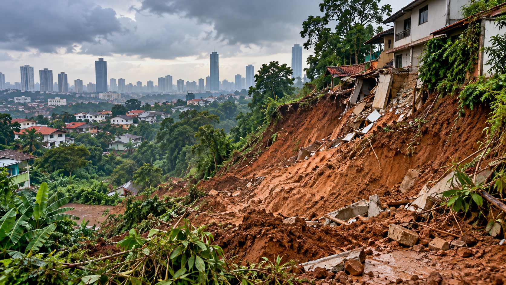 Wilayah Rawan Longsor Jakarta Selatan